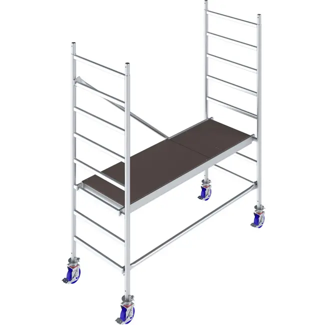 KRAUSE STABILO aluminijumska sklopiva pokretna skela radna visina 3m 771018 KRAUSE STABILO aluminijumska sklopiva pokretna skela radna visina 3m 771018